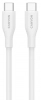 Кабел Canyon OnWire 60SC, USB-C М/М, PD 60W, 1м, Бял | CNS-CC60SC10W 2