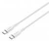 Кабел Canyon OnWire 60SC, USB-C М/М, PD 60W, 1м, Бял | CNS-CC60SC10W 3