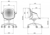 Oфис стол Ergonomee Creatio - Зелен   7