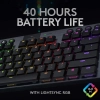 Безжична геймърса механична клавиатура Logitech G915 X LIGHTSPEED TKL Low-Profile, Tactile Switches, Черна | 920-012721
  5