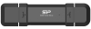 Външен SSD диск Silicon Power DS72 Dual 250GB, Черен | SP250GBUC3S72VPK 1