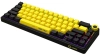 Безжична геймърска механична клавиатура Lorgar KBP70MW, 65%, Toxic Purple switches, US, RGB, Черна/Жълта | LRG-KBP70MW-YL-US 3