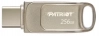 USB Флаш памет Patriot TAB560 256GB, USB 3.2 Gen 1 Type-A+C, Сребриста | PS256GT560DS5D 1