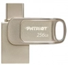USB Флаш памет Patriot TAB560 256GB, USB 3.2 Gen 1 Type-A+C, Сребриста | PS256GT560DS5D 3