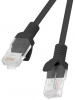 Пач кабел Lanberg RJ-45 към RJ-45, CAT.6, 5 метра, Черен | PCU6-10CC-0500-BK 1