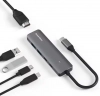 USB хъб BE HC506, 5-портов, USB-C 3.0, HDMI 4K/60Hz, Сив 3