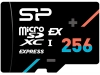 Карта памет Silicon Power Hypera microSDXC Express 7.1 Card 256GB, UHS-I U3, NVMe, PCIe Gen3x1, V30, A1 | SP256GBSTEI31V10 1