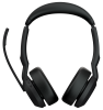 Безжични Bluetooth слушалки Jabra Evolve2 55 Stereo, Link380c, UC, Черни | 25599-989-899 2