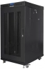 Комуникационен шкаф Lanberg 19" 22U (800x1000), Свободно стоящ, LCD панел, Черен | FF01-8022-23BL 2