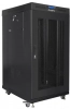 Комуникационен шкаф Lanberg 19" 22U (800x1000), Свободно стоящ, LCD панел, Черен | FF01-8022-23BL 4