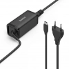 Универсално зарядно за лаптоп Hama, USB-C, 65W PD, GaN, Черно | 200023 1