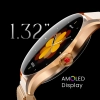 Смарт часовник HiFuture Aura2, 1.32" AMOLED, 41 мм, Black | 6972576182524 4