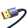 Кабел за зареждане Baseus Explorer, USB Type-A към USB Type-C, 100W, 1м, Син | CATS000203 2