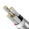 Кабел за зареждане Baseus Explorer, USB Type-A към USB Type-C, 100W, 1м, Син | CATS000203 7