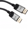Кабел VCom CG635 Display Port M/M 1.4, 8K, 10м, Черен/Сив | CG635-10.0m 2