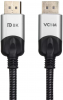 Кабел VCom CG635 Display Port M/M 1.4, 8K, 10м, Черен/Сив | CG635-10.0m 1