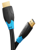 Кабел Vention AACBN, HDMI M/M, v2.0, 4K/60Hz Gold, 15м, Черен  2