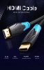Кабел Vention AACBN, HDMI M/M, v2.0, 4K/60Hz Gold, 15м, Черен  3