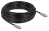 Кабел Delock 85015, HDMI М/М, 4K, 20м, Черен/Сив 2