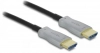 Кабел Delock 85015, HDMI М/М, 4K, 20м, Черен/Сив 1