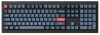 Безжична геймърска механична клавиатура Keychron V6 MAX, Gateron Jupiter Banana Switch, RGB, Черна | V6M-D4 2