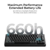 Безжична геймърска механична клавиатура Keychron Q1 Ultra 8K, Keychron Silk POM Brown Switch, RGB, Черна | Q1U-M3 4