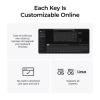 Безжична геймърска механична клавиатура Keychron Q1 Ultra 8K, Keychron Silk POM Brown Switch, RGB, Черна | Q1U-M3 8
