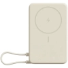 Външна батерия Xiaomi Magnetic Power Bank 10000 mAh, 33W, с USB-C кабел и стойка, Бежова | BHR08PBGL 1