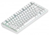 Безжична геймърскa механична клавиатура Dark Project ALU81A Terra Nova R2, G3MS Moonstone switches, RGB, Бяла 4