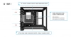 Lian Li O11 Dynamic Mini, Mini Tower, Snow Edition | O11DMINI-S 7