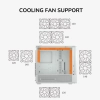Cougar DUOAIR RGB, Mid Tower, 5 Fans, White | CGR-27A80W-RGB 17