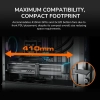 Cougar DUOAIR RGB, Mid Tower, 5 Fans, White | CGR-27A80W-RGB 16