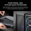 Cougar DUOAIR RGB, Mid Tower, 5 Fans, White | CGR-27A80W-RGB 15