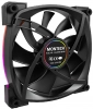 Комплект вентилатори Montech AX120 PWM, 120mm, ARGB, 6X6 Fan Hub, Black, 3 броя 4