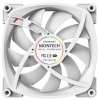 Комплект вентилатори Montech RX120 PWM, 120mm, ARGB, White, 3 броя 3