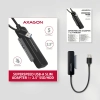 Докинг станция Axagon ADSA-FP2A за 2.5" HDD/SSD SATA, USB 3.2 Gen 1, Черна  3