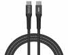 Кабел Verbatim USB-C(м) към USB-C(м), 1.2m, 100W, Magnetic, Black | 31863 1