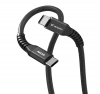 Кабел Verbatim USB-C(м) към USB-C(м), 1.2m, 100W, Magnetic, Black | 31863 3
