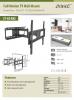 Стойка за телевизор Sunne EA2, 37"-63", до 50 кг, Черна | 37-63-EA2 2