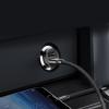 Зарядно за кола Baseus Grain Dual CCALL-ML01 с два USB-А изхода 5V 3.1A, Черно 4