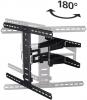 Метална стойка за телевизор за стена Hama Fullmotion, XL, 800х400, 37- 60", до 35кг, 5 звезди, Черна | HAMA-108757 6