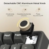 Геймърска механична клавиатура Royal Kludge R98 PRO, Creamy switch, RGB, Черна 3