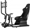 Геймърски симулатор Lumi LRS07-BS-KP01, Черен cockpit 1