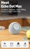 Преносима смарт тонколона Amazon Echo Dot Max (2025), Бяла | B0DKLVWZPF 3