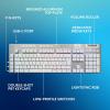 Безжична геймърса механична клавиатура Logitech G915 X LIGHTSPEED Low-Profile, GL Brown Tactile Switches, Бяла | 920-012690
  3