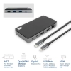 Докинг станция ACT AC7093, 8-in-1, USB Type-C, Черна/Сива 2