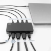 Докинг станция ACT AC7093, 8-in-1, USB Type-C, Черна/Сива 4