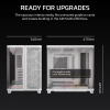 Corsair AIR 5400 RS-R ARGB, Mid-Tower, 3 Fans, White | CC-9011319-WW

 11
