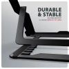 Регулируема стойка за лаптоп или таблет Axagon STND-LAB, 10" - 17.3", до 20 кг, Черна 4