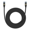 Мрежов кабел Baseus, Cat7, RJ-45 към RJ-45, 10Gbps, 3м, Черен | B0013320B111-04 1